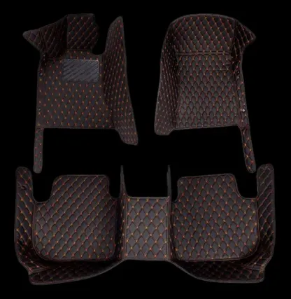 🚗💨Covorașe auto personalizate din piele pentru picioare, zeci de stiluri, acoperire completă, Automotive, lux, 2013 ~ 2019