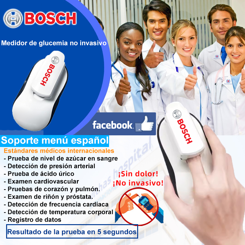 Glucómetro indoloro y no invasivo de Bosch Healthcare