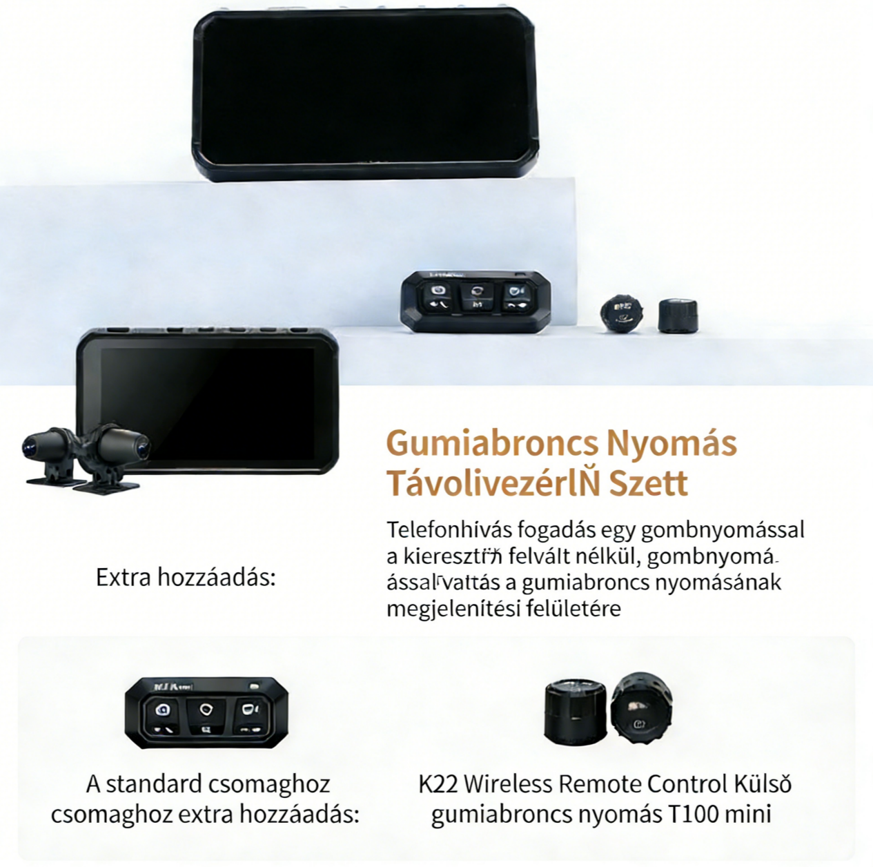 Garmin 5.7 hüvelykes Okos Motorkerékpár Navigációs Rendszer: Vezeték nélküli CarPlay, Android Auto, HD Érintőképernyő, AI Éjjellátás, Szuper Erős Védelem, 5G Gyors Letöltés, Intelligens Távirányító - Minden Funkció Egy Eszközben!