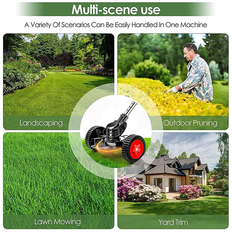 Whether you&rsquo;re maintaining your backyard, keeping fence lines clear, or managing large landscapes, this cordless grass trimmer makes the job effortless.