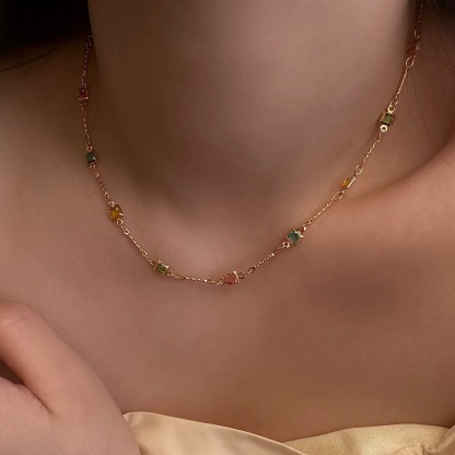 🎁 Žhavé produkty 2024 Velké snížení cen 💃 18k zlatý náhrdelník Gucci Elizabeth🌟