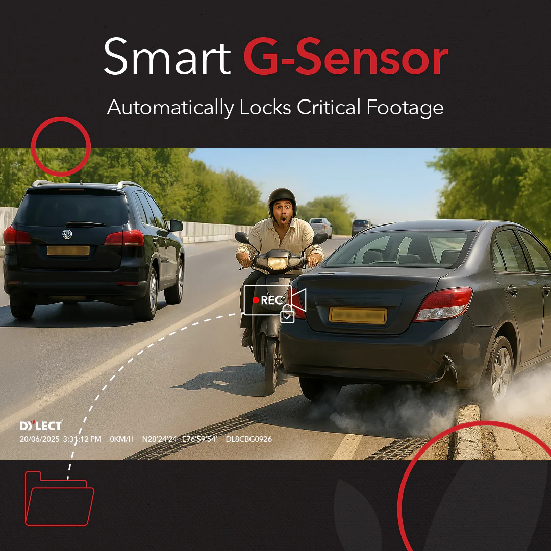 Sense 4K Max kétcsatornás autós kamera
