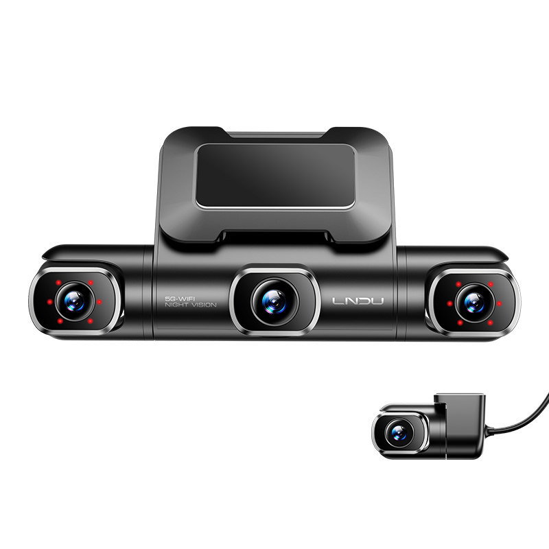 Garmin panorámás „őrjárat” fedélzeti kamerarendszer 5K felbontás · elöl–hátul–bal–jobb négykamerás rögzítés · infravörös éjjellátás · parkolófigyelés · GPS · mobilalkalmazás