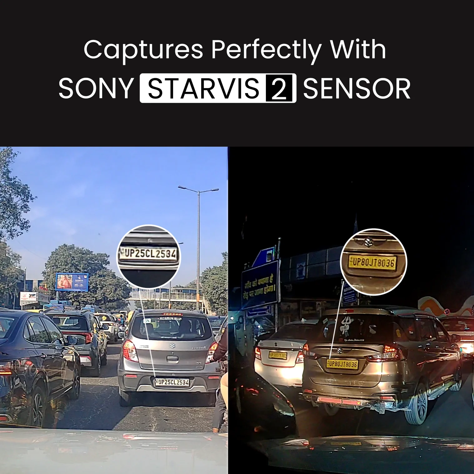 Sense 4K Max kétcsatornás autós kamera