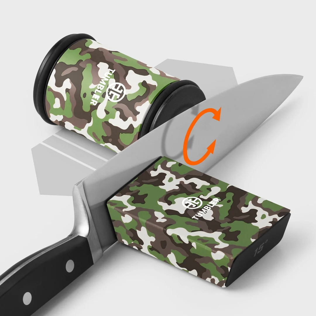 Állítható professzionális késélező rendszer Tumbler Pro Camo