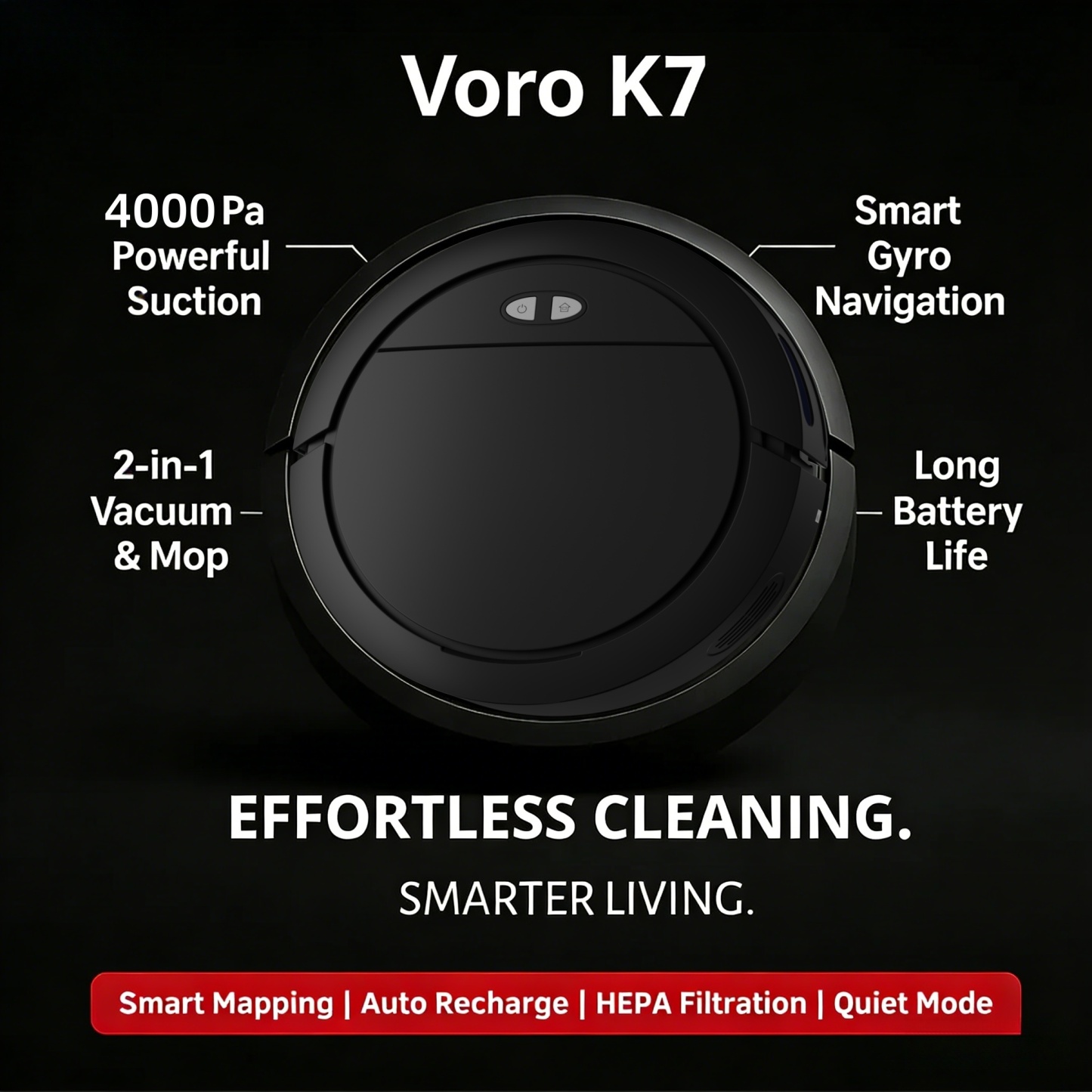 Voro K7 Smart Robot Vacuum