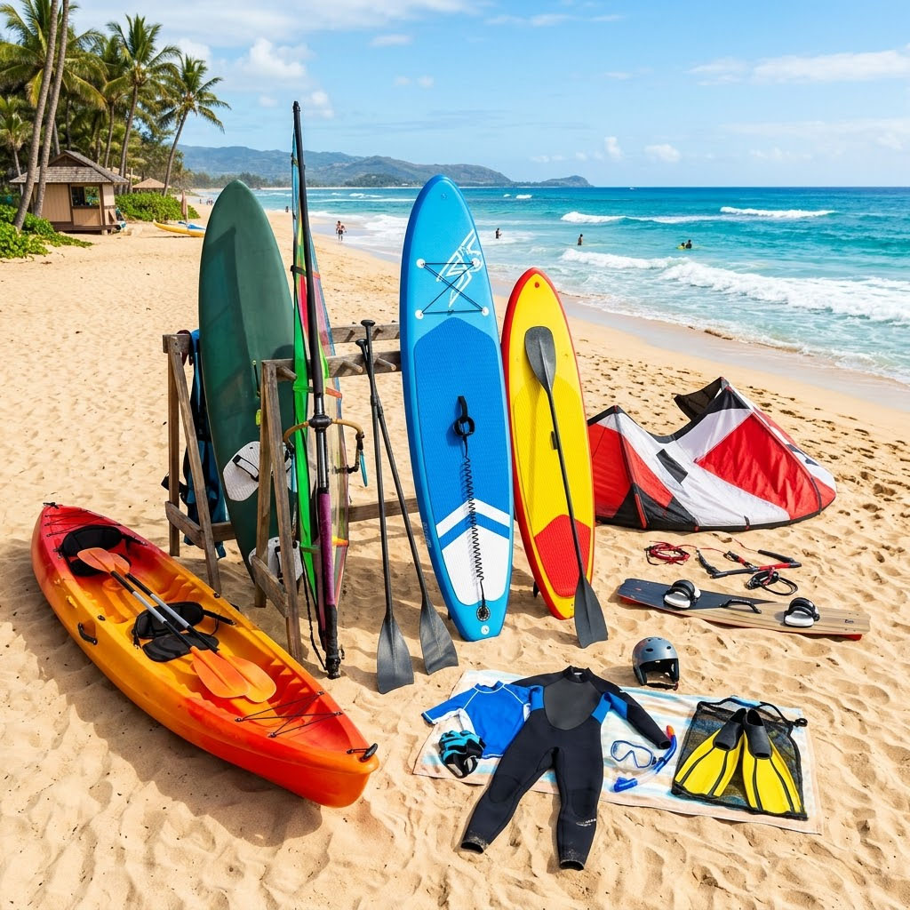 Water sports equipment