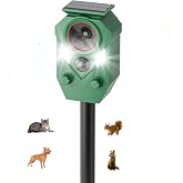 Nuovo Modello 2026 - Dissuasore Ultrasonico Intelligente per Animali con Gestione tramite APP, Tecnologia Solare e Selezione Multi-Modale per Oltre 100 Specie