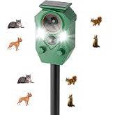 Nuovo Modello 2026 - Dissuasore Ultrasonico Intelligente per Animali con Gestione tramite APP, Tecnologia Solare e Selezione Multi-Modale per Oltre 100 Specie