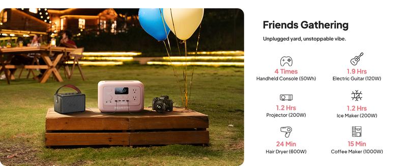 BLUETTI Elite 30 V2 Portable Solar Generator 288Wh Battery 600W AC Output 9 Ports for Camping & Backup Power Station with Smart App & 10ms UPS