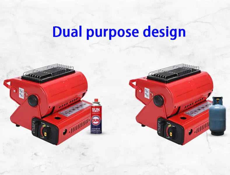 Product Introduction of Camping Heater Double Coherent Heat Source Camp - Red Stainless Steel with Supplier Warranty for Personal Heating & Food Warmers 8