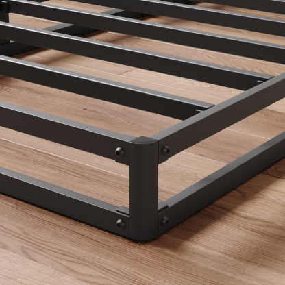 LOUVETA 5 inch Queen Box Spring, Heavy Duty Metal Box Spring Bed Base with Fabric Cover, Easy Assembly, Mattress Foundation, Noise Free