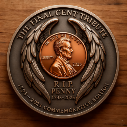 🏆Flash Sale 60% OFF - Final Cent Tribute Coin