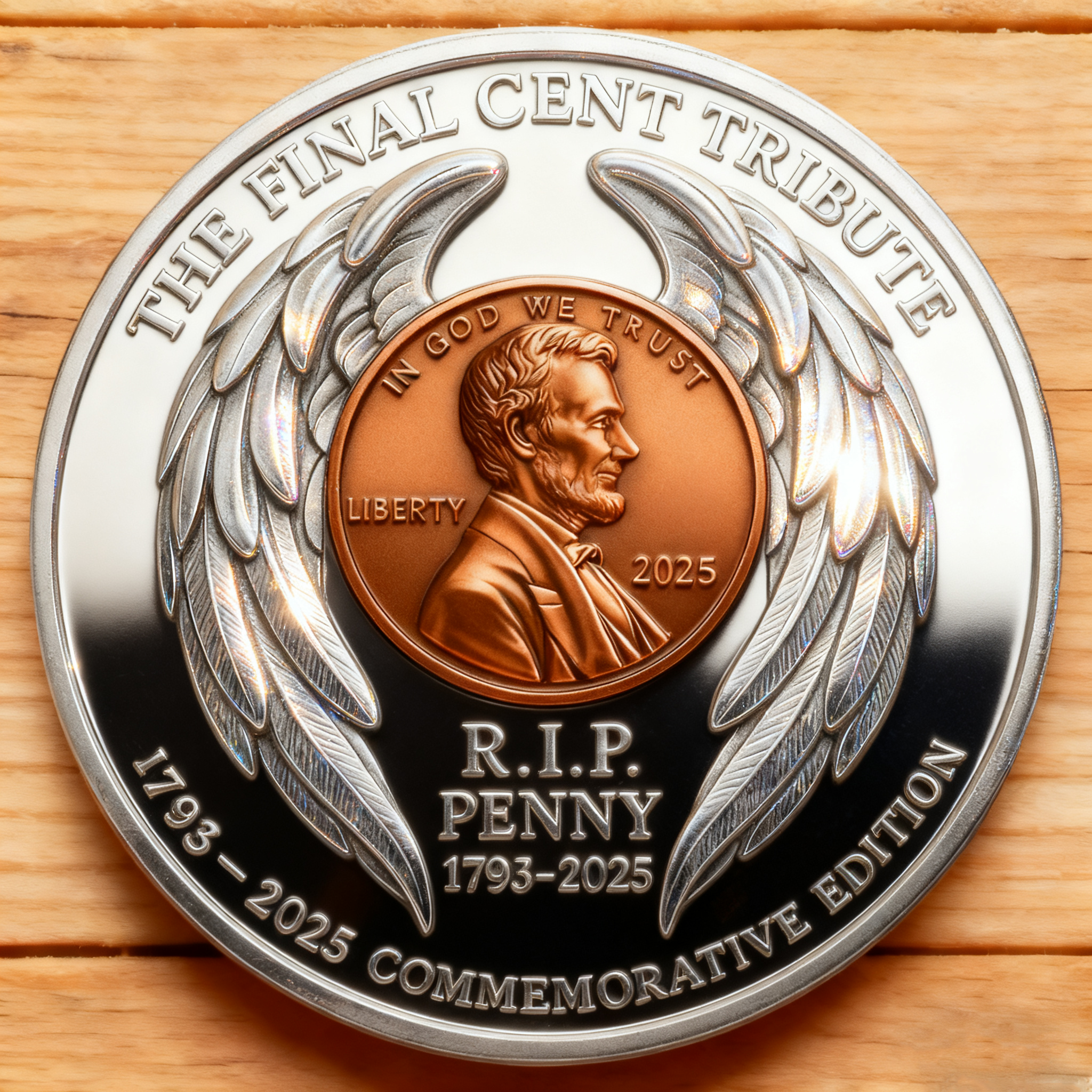 “Last Cent Standing: Commemorate the End of an Era Commemorative Coin”