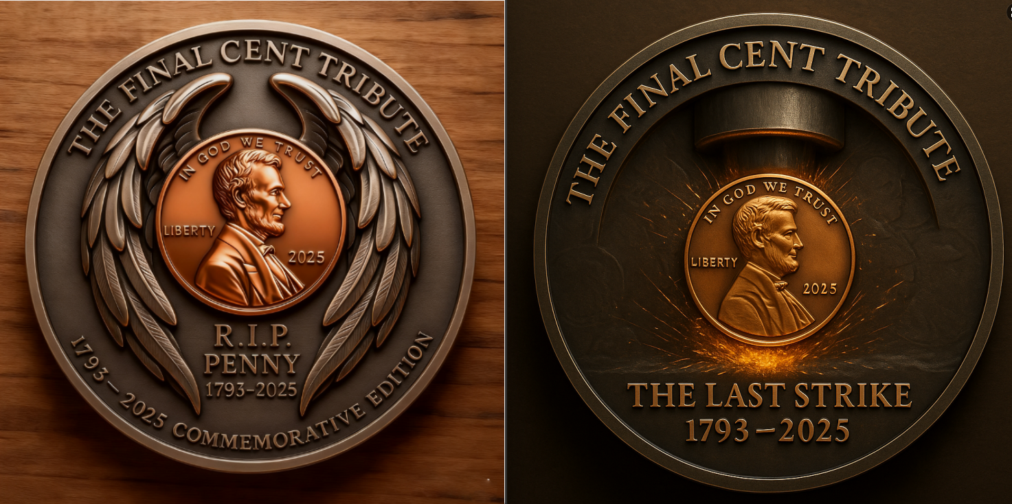 🏆Flash Sale 60% OFF - Final Cent Tribute Coin