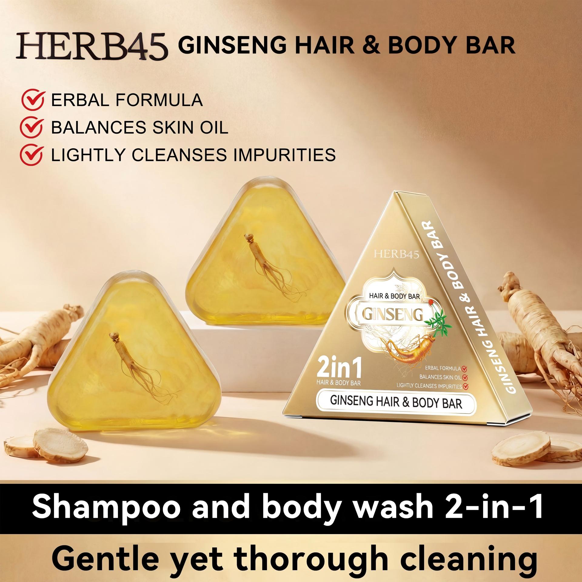 Herbal Heritage Ginseng Shampoo Bar