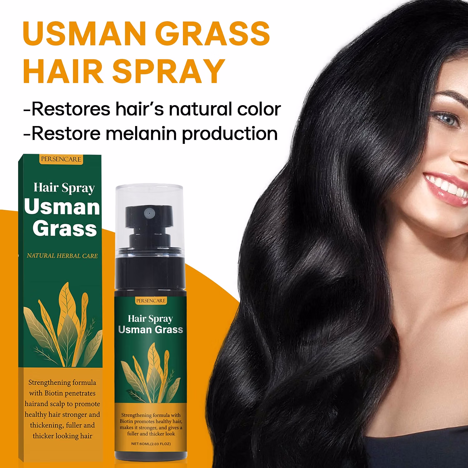 Natural Usman Shampoo Bar add Spray Set