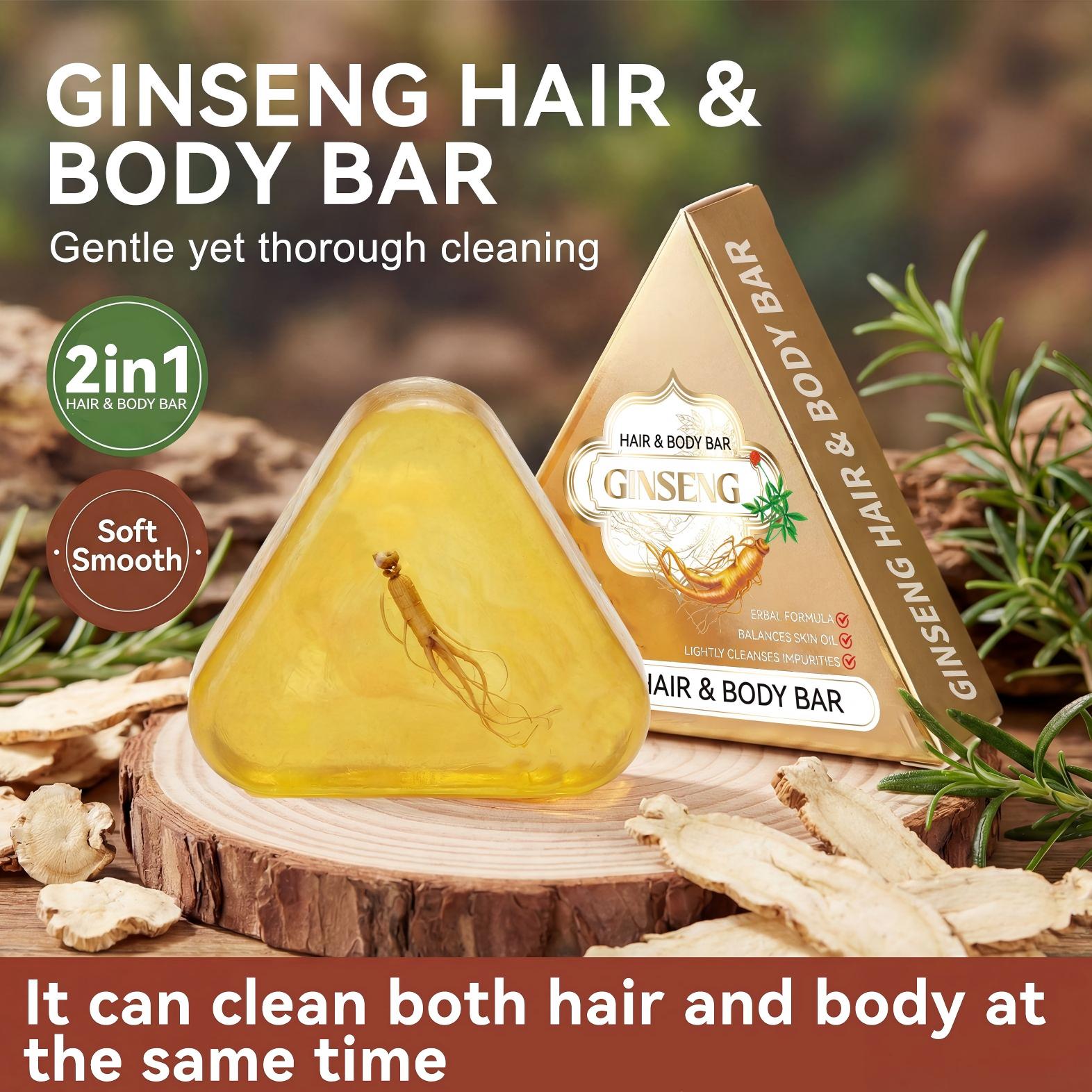 Herbal Heritage Ginseng Shampoo Bar