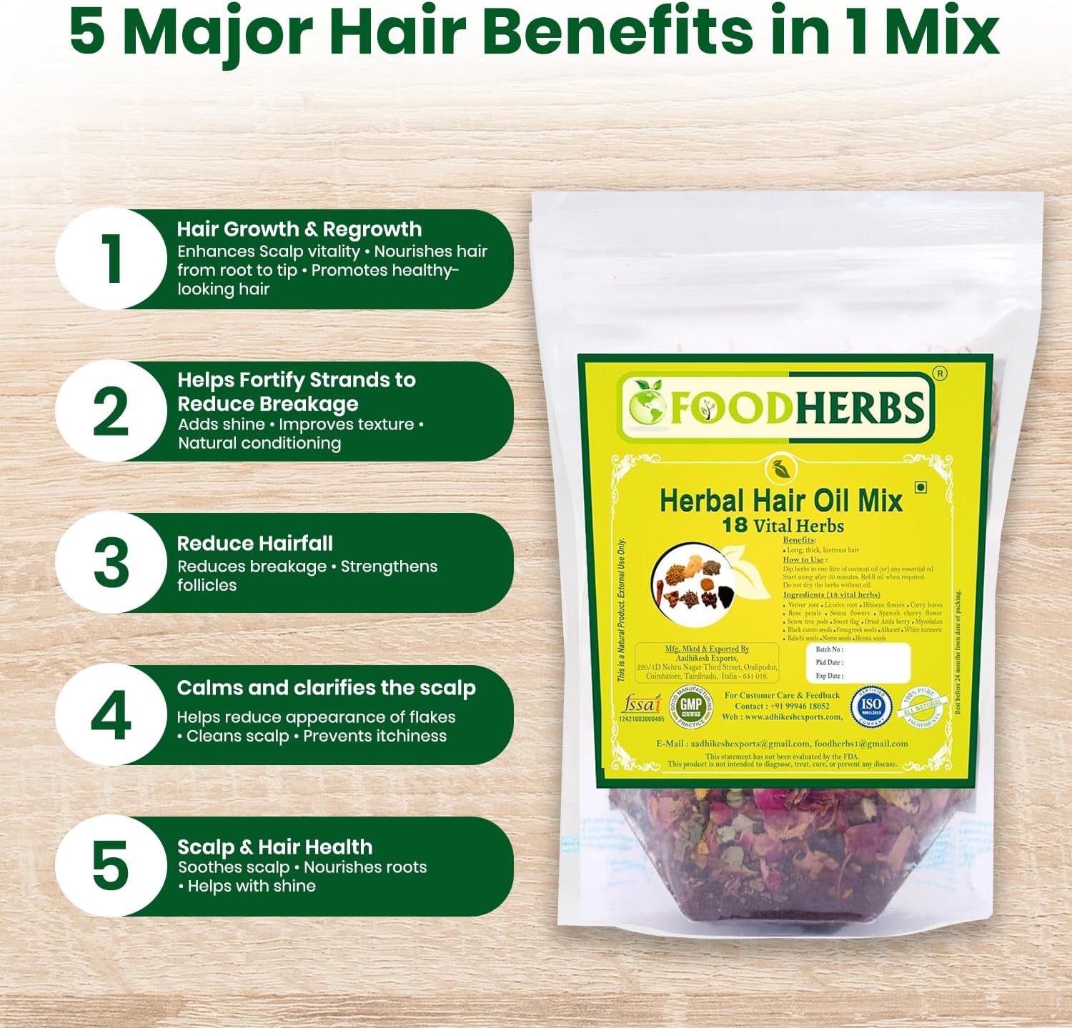 Premium Herbal Hair Oil