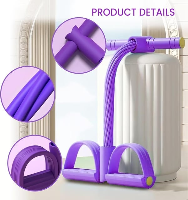 6-Tube Pedal Resistance Device