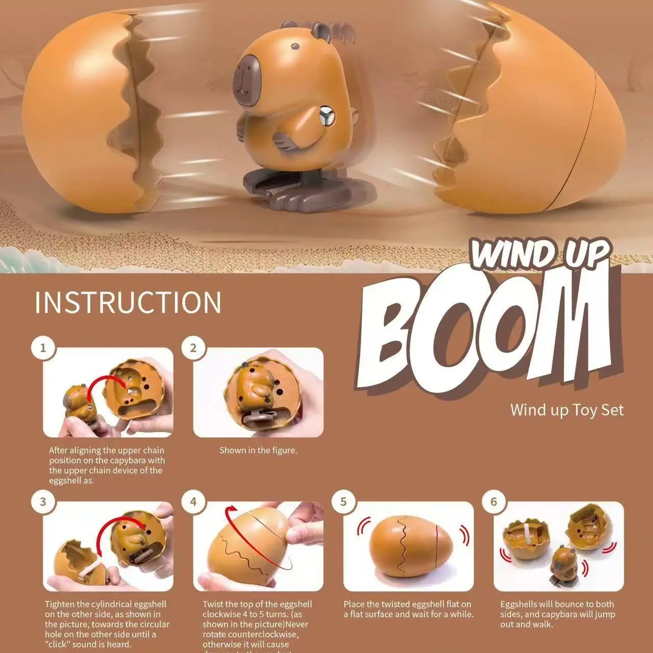 LAST DAY 49% OFF - Wind-Up Dinosaur Toy - BUY 2 FREE SHIPPING