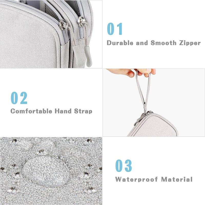 Travel Cable Organizer Pouch