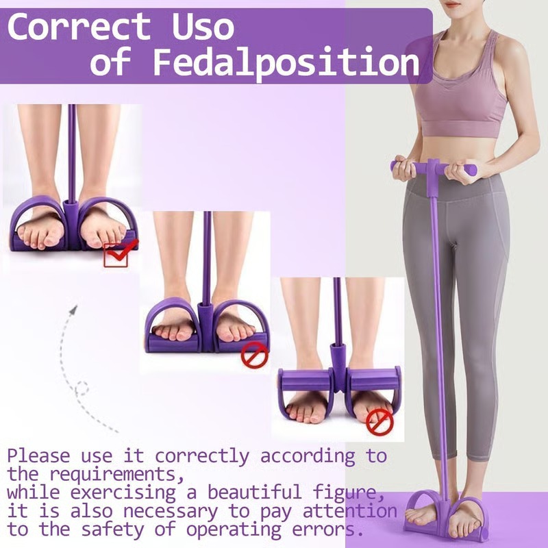 6-Tube Pedal Resistance Device