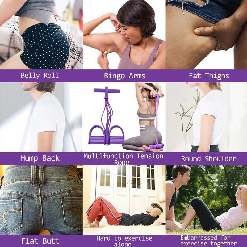 6-Tube Pedal Resistance Device