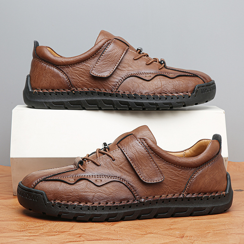 🔥Last day 50% off 🔥Men's handmade genuine leather orthopedic loafers to relieve foot pain