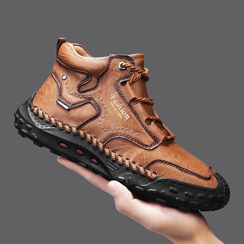 🔥50% off today only🔥Men's genuine leather non-slip corrective shoes to relieve walking pain