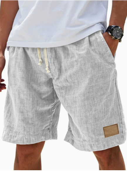 Men's Breathable Linen Loose Holiday Shorts