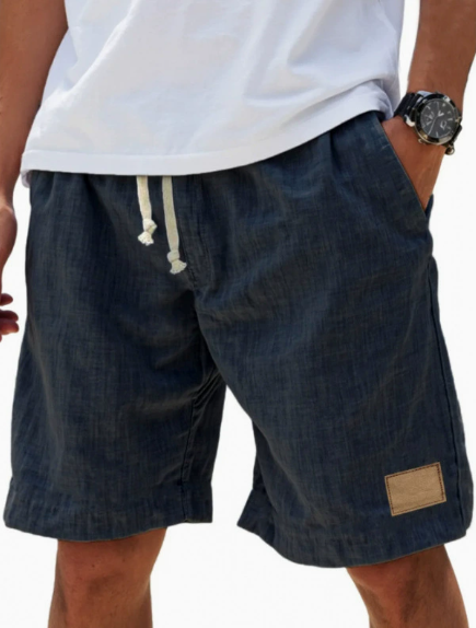 Men's Breathable Linen Loose Holiday Shorts