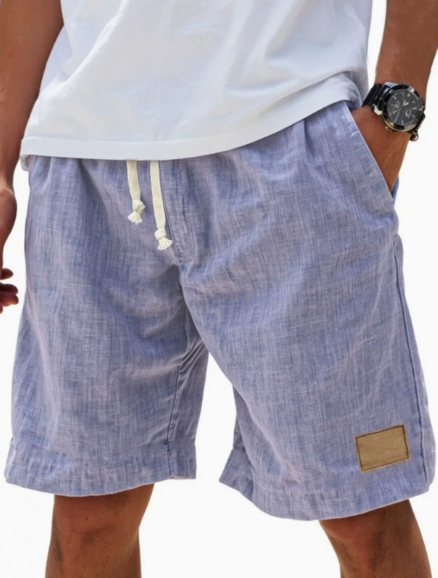 Men's Breathable Linen Loose Holiday Shorts