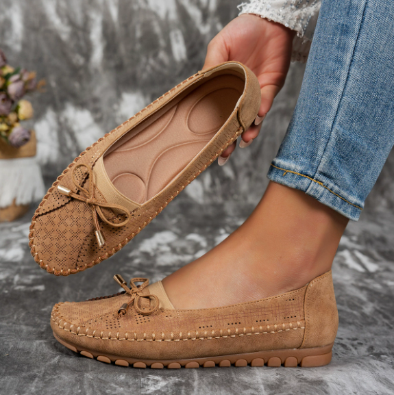 🔥Best Seller-Last Day🔥 Orthopedic leather shoes, Lightweight, Anti-Slip, Breathable for Women