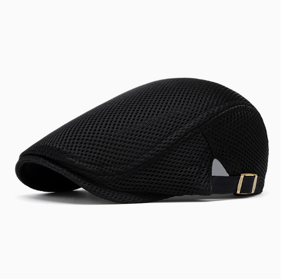 Summer Open-Knit Mesh Beret – Sun-Shading, Breathable, and Comfortable