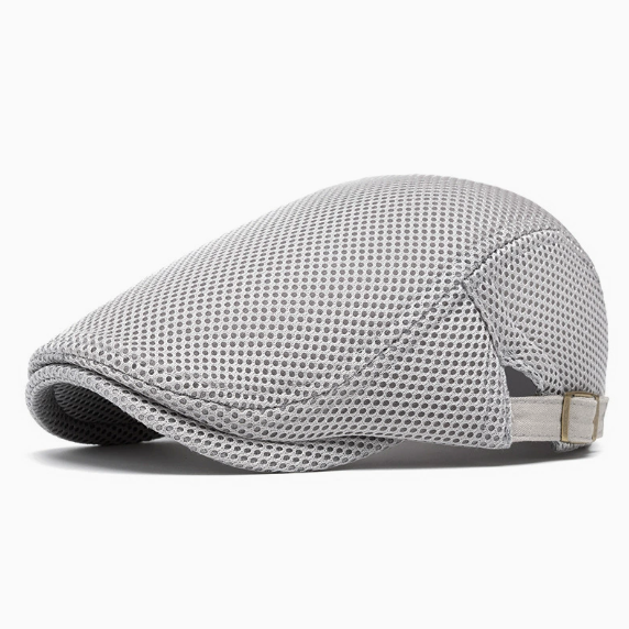Summer Open-Knit Mesh Beret – Sun-Shading, Breathable, and Comfortable