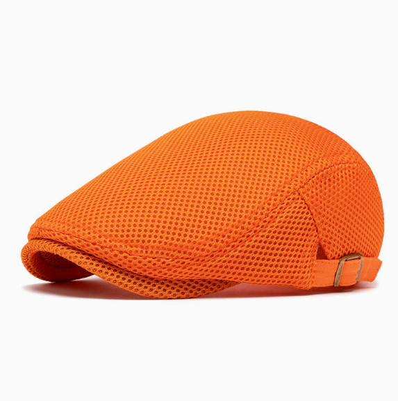 Summer Open-Knit Mesh Beret – Sun-Shading, Breathable, and Comfortable