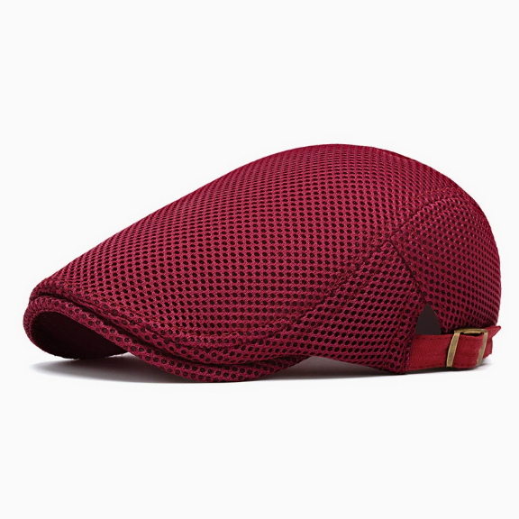 Summer Open-Knit Mesh Beret – Sun-Shading, Breathable, and Comfortable