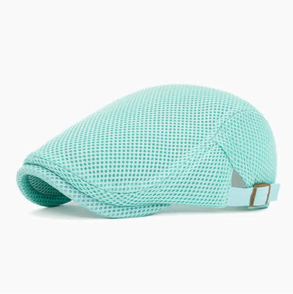 Summer Open-Knit Mesh Beret – Sun-Shading, Breathable, and Comfortable
