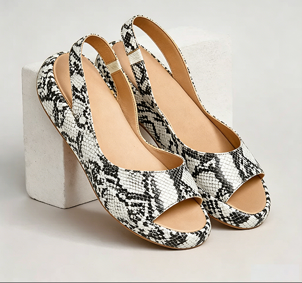 Platform Slingback Sandals – Open Toe Everyday Comfort Sandals
