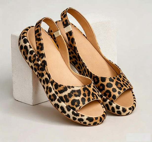 Platform Slingback Sandals – Open Toe Everyday Comfort Sandals