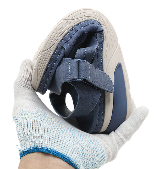 Comfortable, platform, Velcro-stitched, lightweight sandals