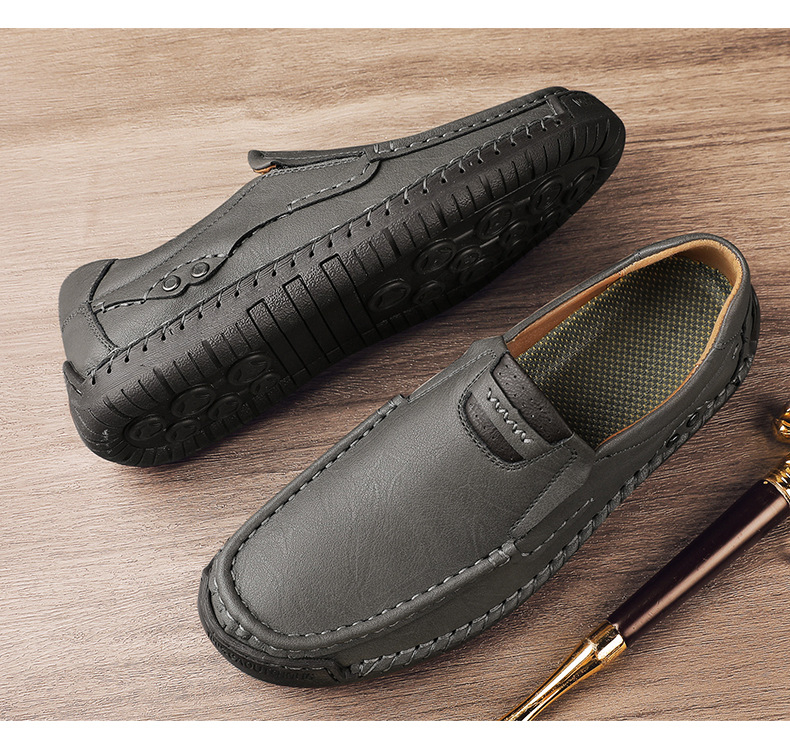 ⏰Ending Soon 70% OFF🔥Men's Classic Leather Slip-On Moc Loafers