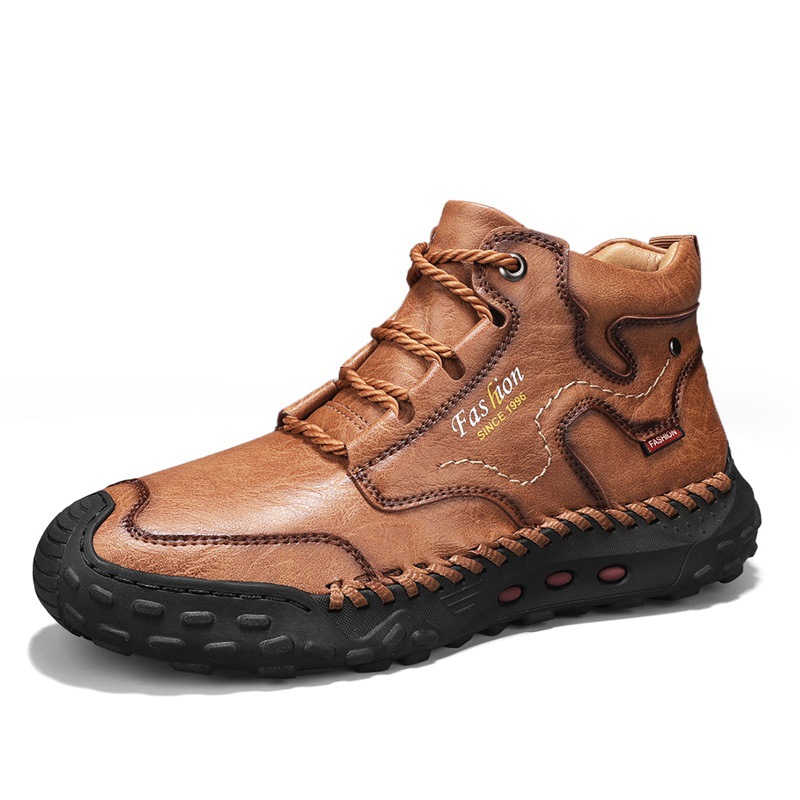 🔥50% off today only🔥Men's genuine leather non-slip corrective shoes to relieve walking pain