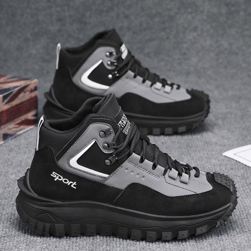 (⏰LAST DAY-70% OFF🛒)Men's Outdoor Hiking Boots - Waterproof, Non-Slip, Puncture-Proof And Smash-Proof; Correct Arch Support And Wide Toe - Suitable For Daily Wear And Outdoor Adventures