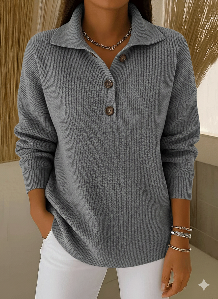 🔥Christmas Sale - Women’s Cozy Button-Up Knit Sweater