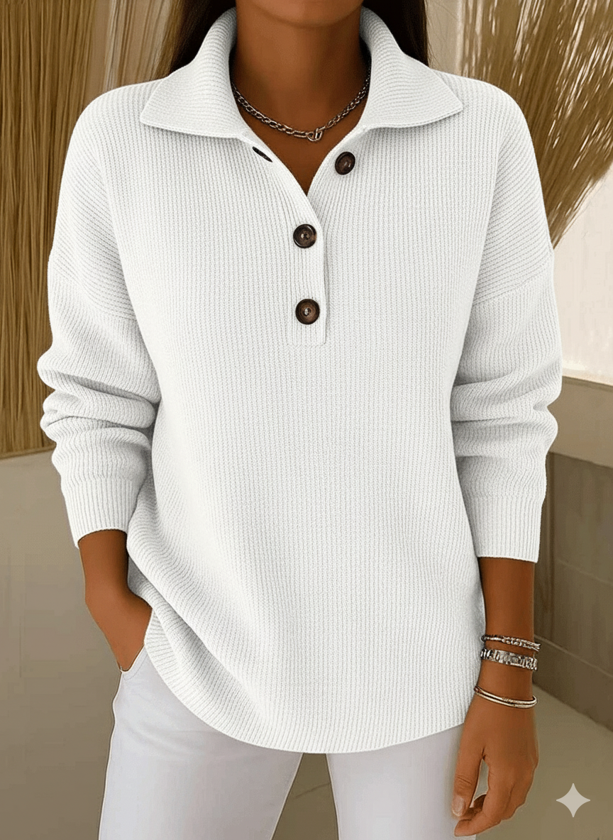 🔥Christmas Sale - Women’s Cozy Button-Up Knit Sweater