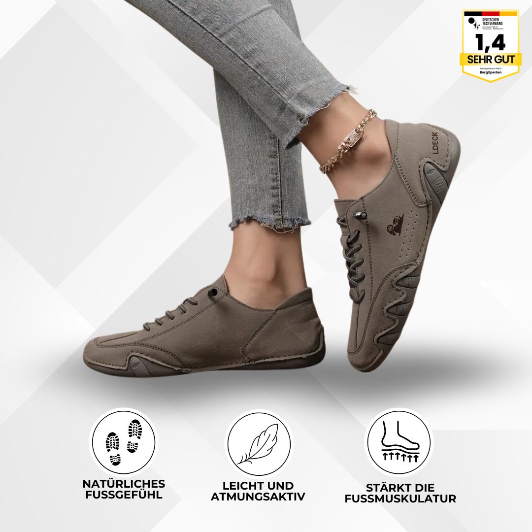 Keepssake - ergonomic, pain-relieving and waterproof barefoot shoe