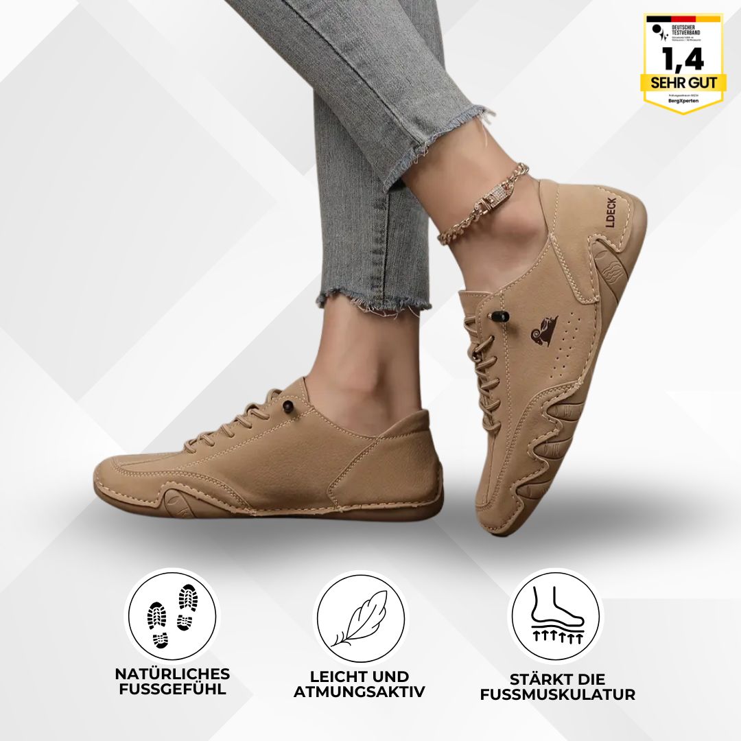 Keepssake - ergonomic, pain-relieving and waterproof barefoot shoe