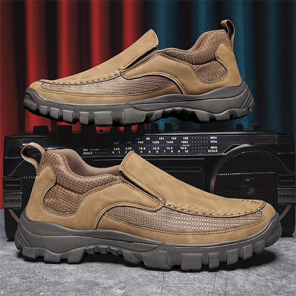 Men's Comfy Casual Non-Slip Orthopedic Slip-On Walking Shoes